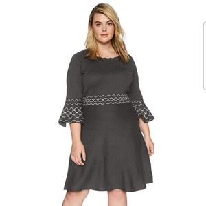 Gabby Skye Plus size sweater dress